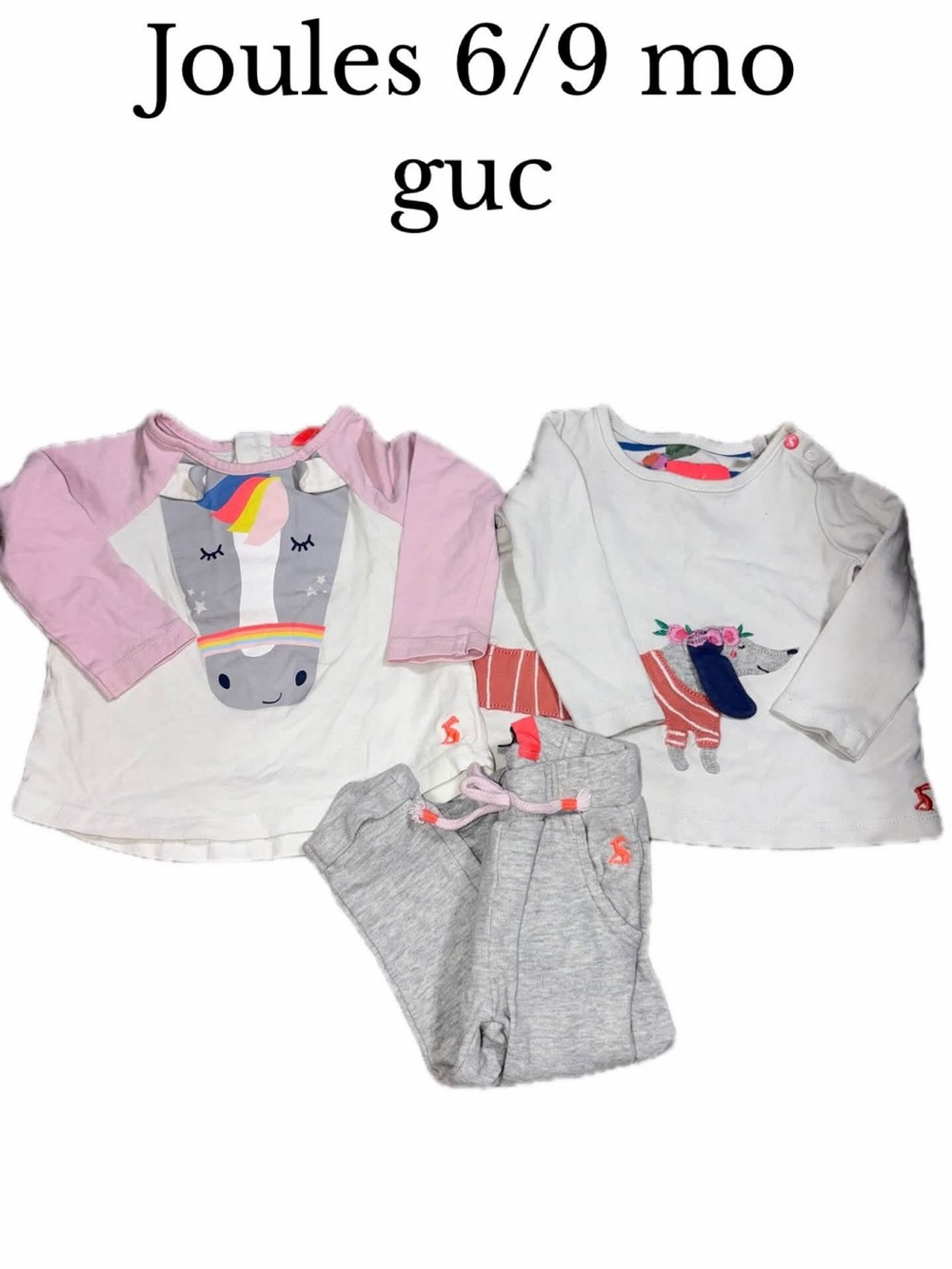 Joules 6-9 month bundle